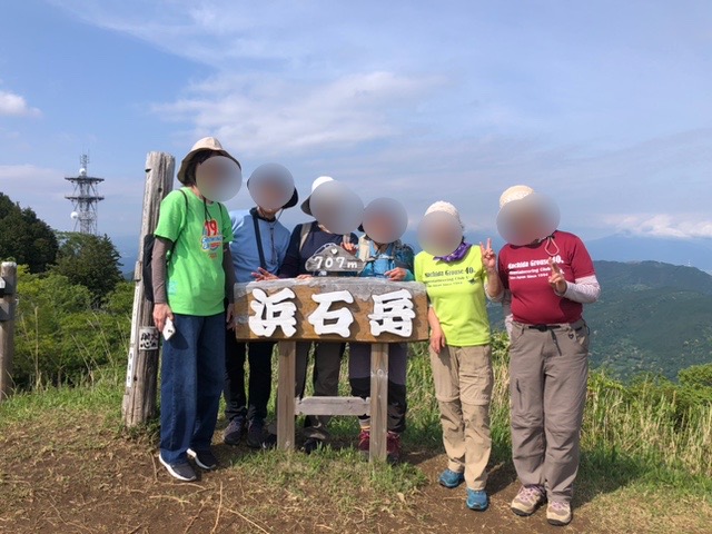 眺望抜群・浜石岳